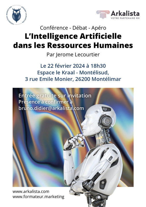 Conférence IA et EH à Montélimar.